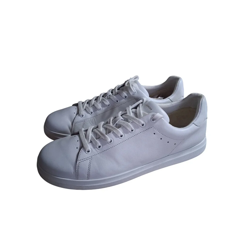 Tory‎ Burch Howell Court Titanium White Womens Size 11 Preppy Luxury Sneakers